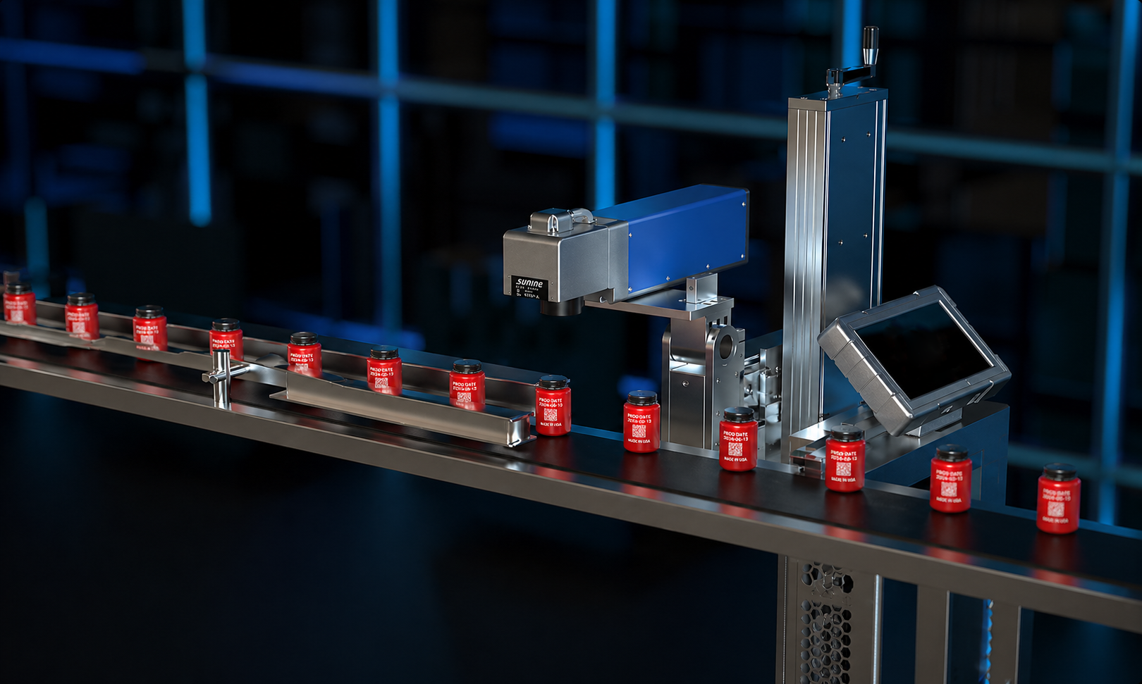 FF20-Ultra fiber laser coding machine overview